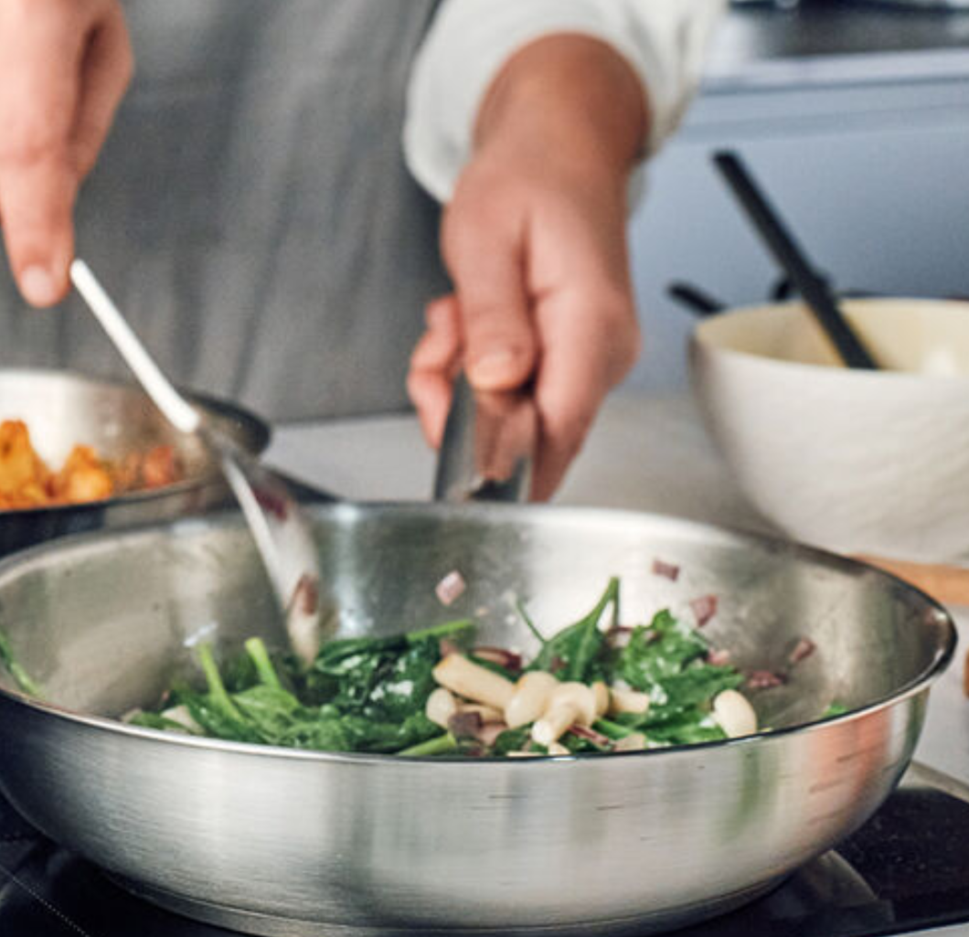 Koken met topkwaliteit kookgerei van Demeyere en Zwilling bij De Kookerij in Brasschaat