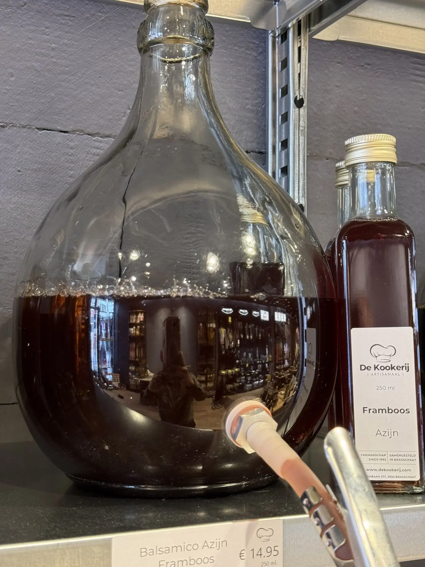 Balsamico azijn met framboos – Lichtzoet en fris, ambachtelijk gebrouwen