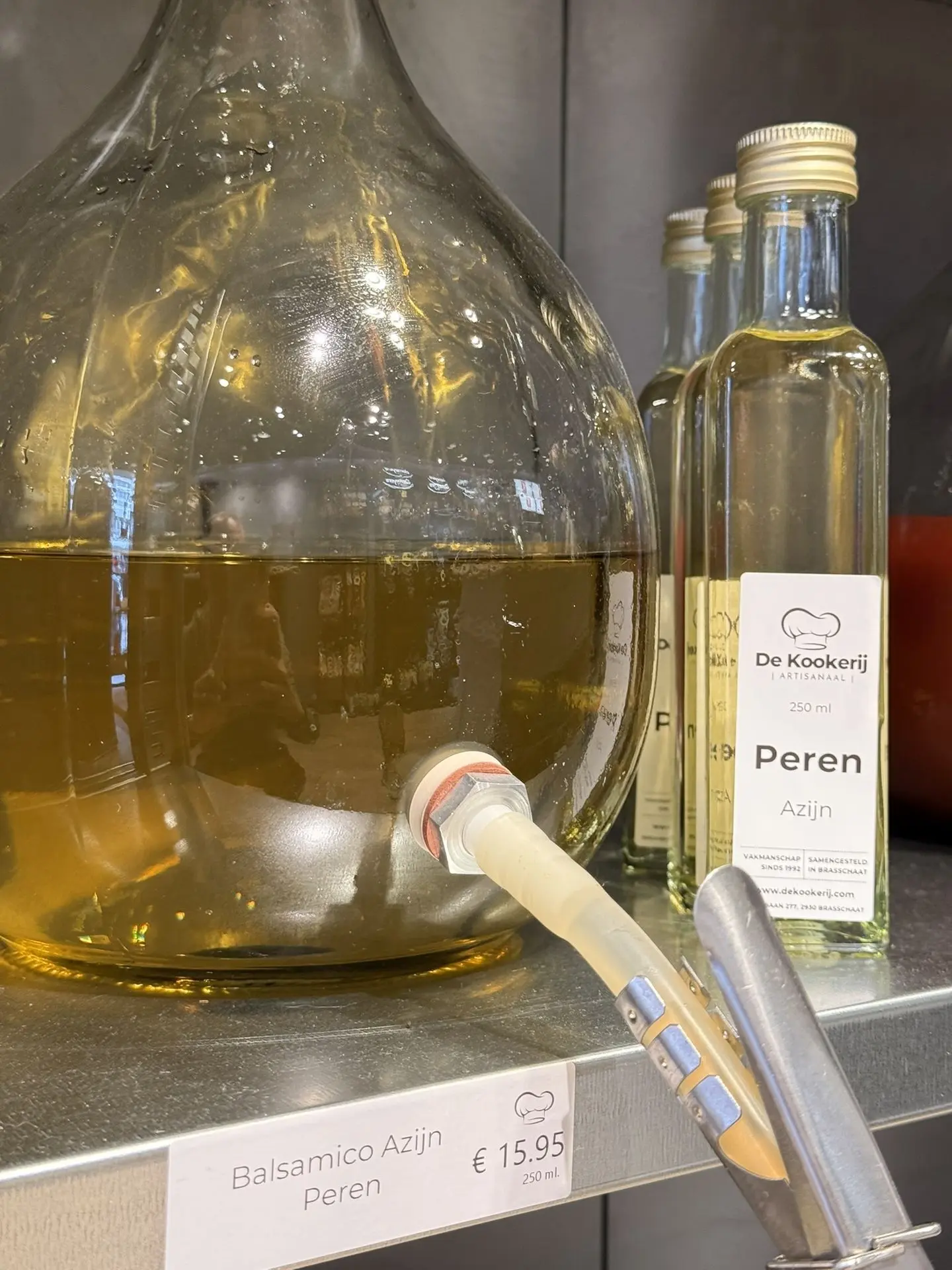 Balsamico azijn met peer – Zacht, fruitig en florale tonen, ideaal voor herfstige gerechten