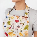 Now Designs Field Mushrooms Chef's Kitchen Apron, 28 X 32 in