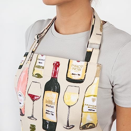 Now Designs Sommelier Chef's Kitchen Apron, 28 X 32 in