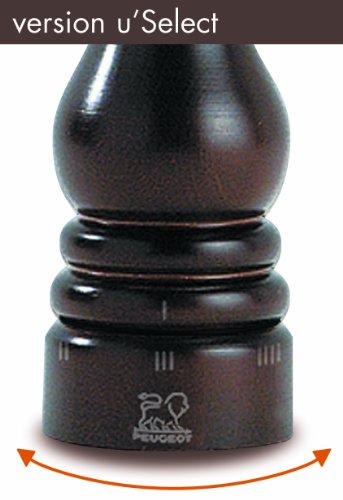 U'Select Manual Beechwood Pepper Mill with a Chocolate Finish, 30cm Paris U'Select