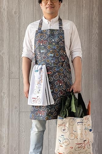 Now Designs Cruiser Bike Cotton Chef Apron, 28 X 32inch