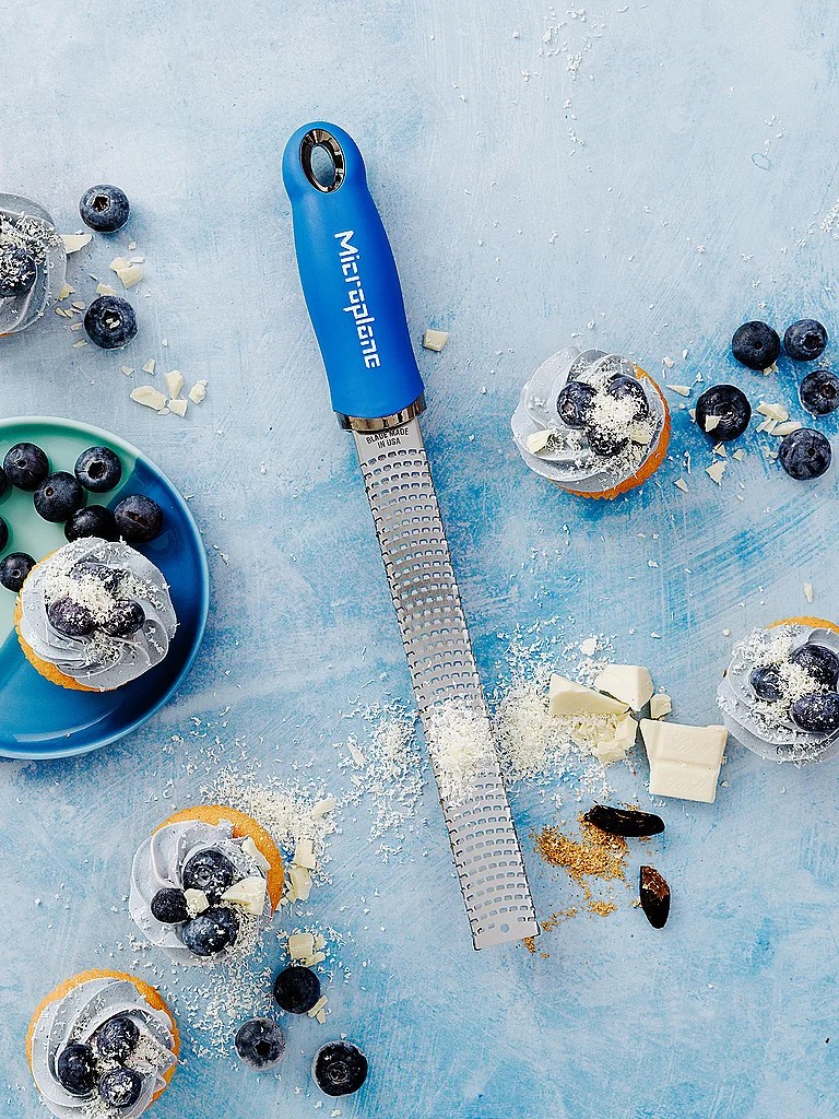 MICROPLANE Premium Zester-Reibe Blueberry Pop  Blau