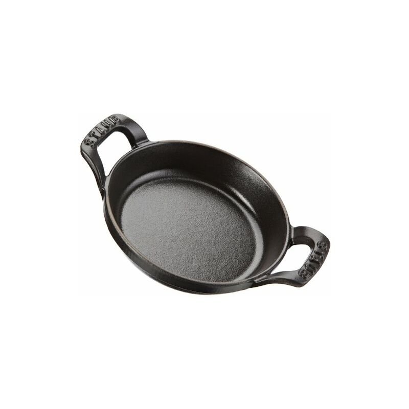 Staub Mini Baking Dish, Cast Iron, 12 Cm, Black