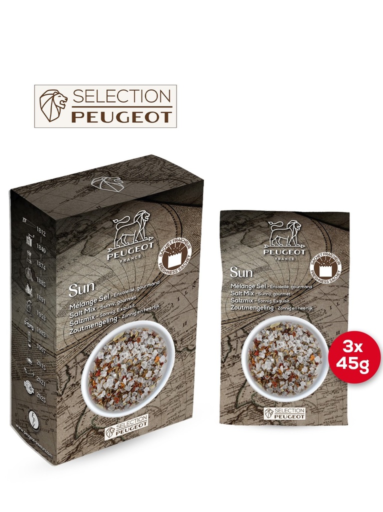 Zout Mix Provencaals,135 gr./3 zakjes van 30 gram voor een frisse zoutmix