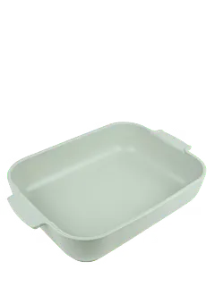 Appolia plat four rectangulaire 40cm vert sauge