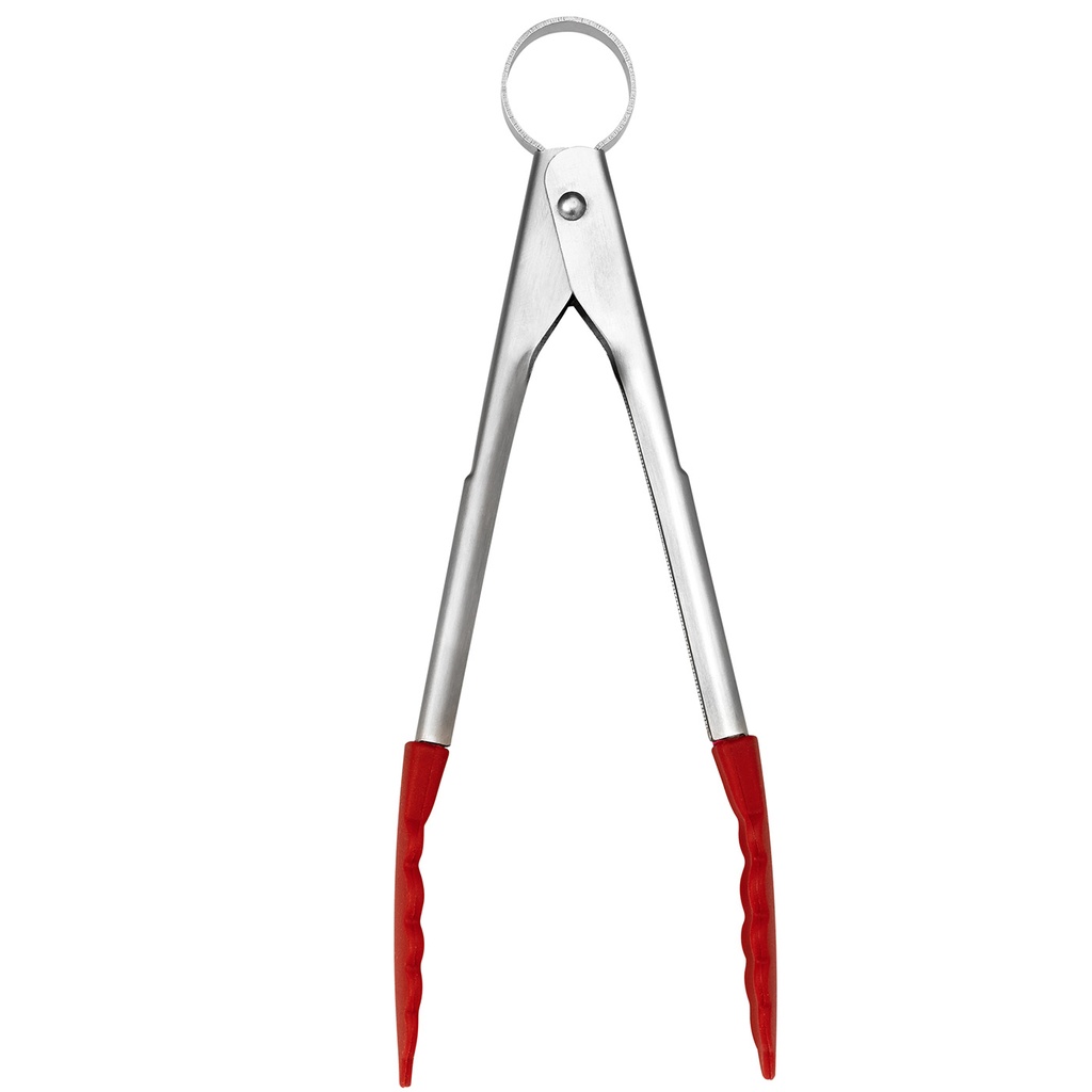Cuisipro Silicone Mini Tongs, Red (kopie)