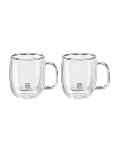 Dubbelwandig glas met oor Dubbele espresso (2 st)