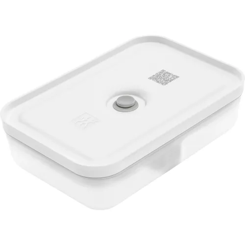 F&S Vacuüm lunchbox flat L semi transparant