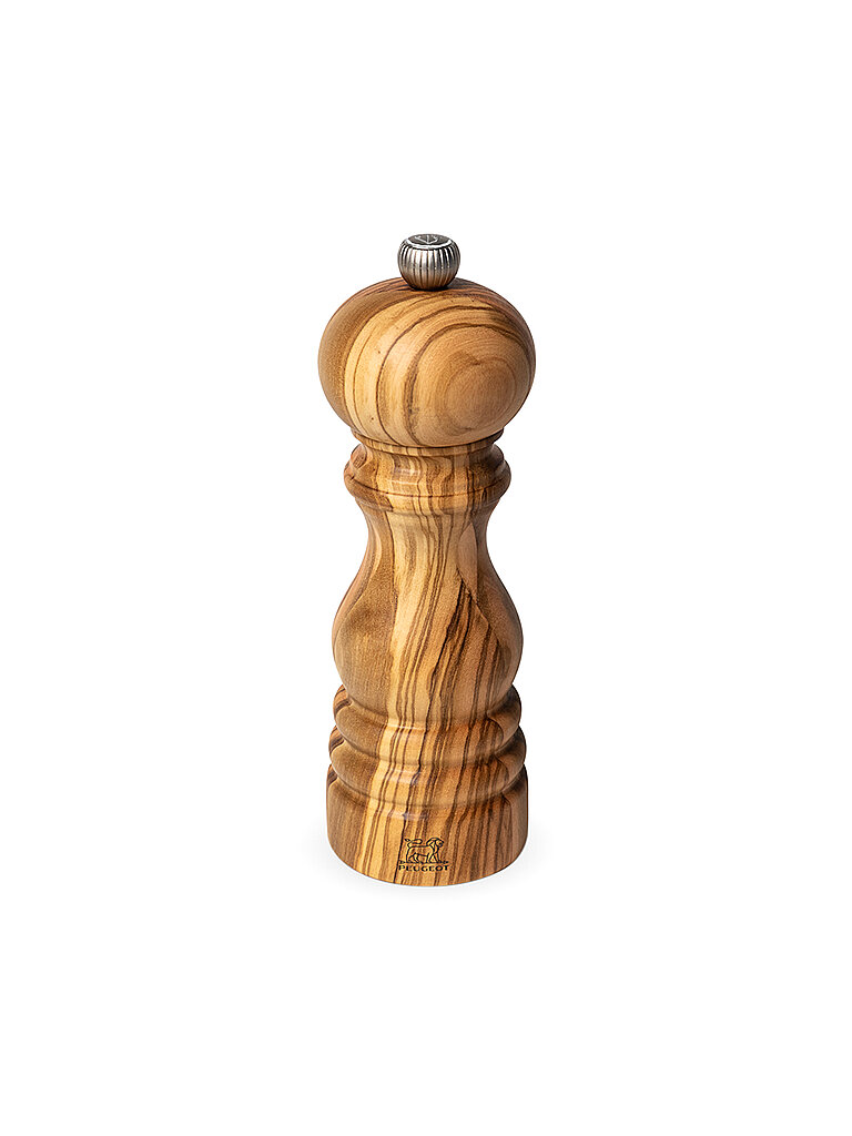 Manual Salt Mill in Olive Wood, 18cm Paris