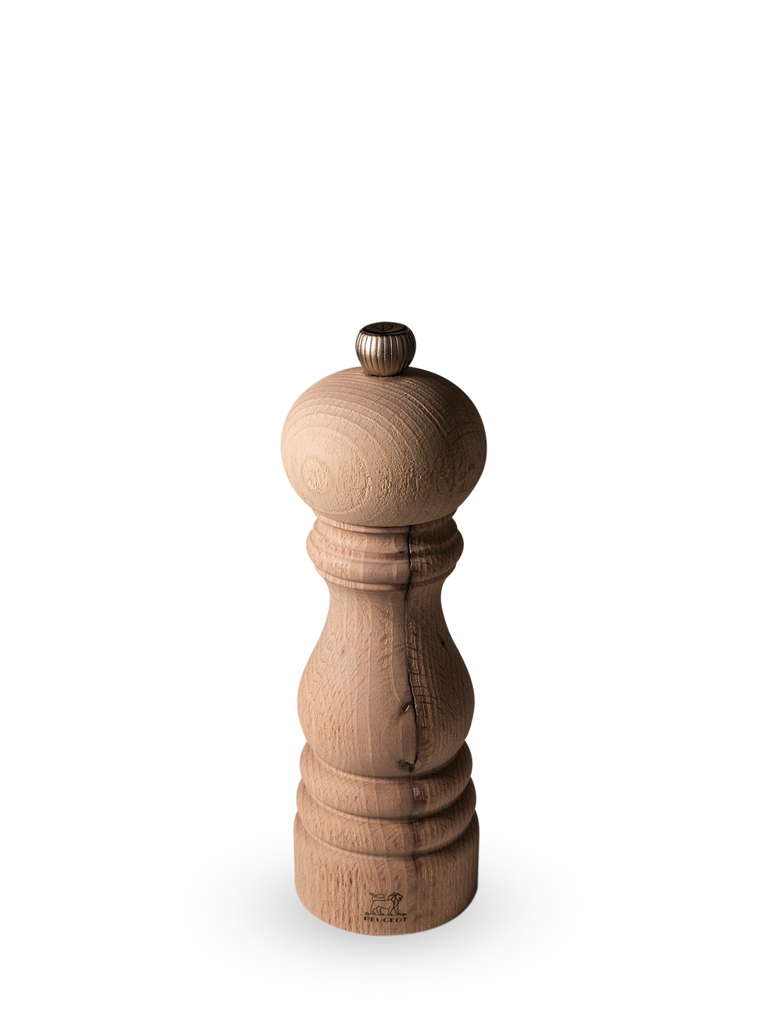 Manual Wooden Pepper Mill with Fair Trade Pepper, 18cm Paris Nature