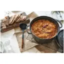 Ronde cocotte 28 cm - zwart