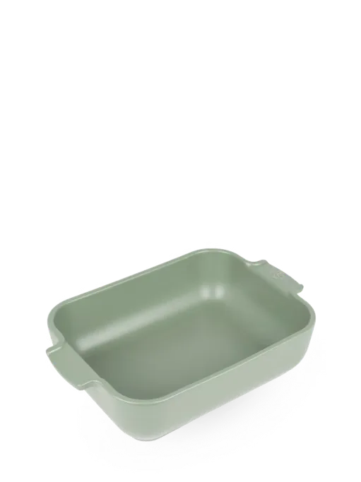 Keramische Ovenschaal rechthoekig Vert 32 cm.