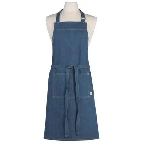 Keuken Schort Denim Stone Wash
