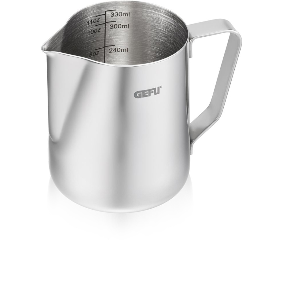 GEFU BARISTA Milchknnchen - Silberfarben - 10,7x7,6 Cm - 350 Ml