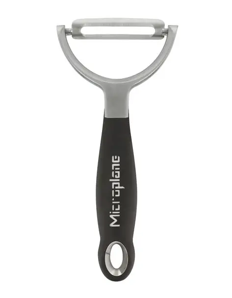 Dunschiller Y-model glad zwart/rvs