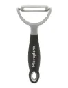 Dunschiller Y-model glad zwart/rvs