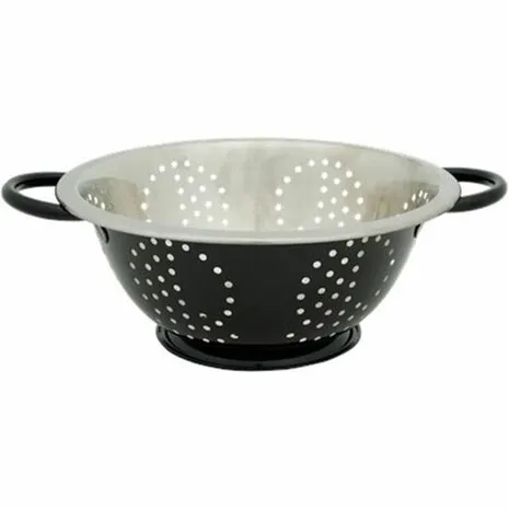 Vergiet rvs/zwart 20 cm